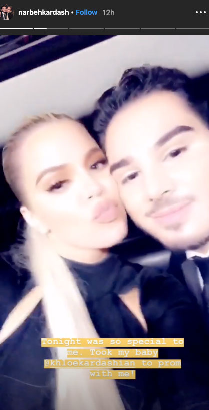 Khloe Kardashian Makes Fan's Dream Come True by Being His Prom Date