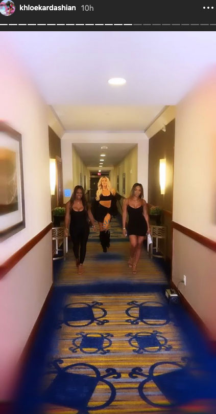 Khloe Kardashian Parties With Malika and Khadija Ahead of ‘Birthday Week’ Walking down the hall