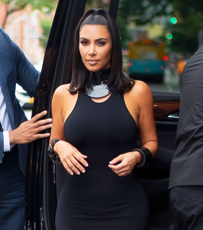 Kim Kardashian West Shiny Summer Hair