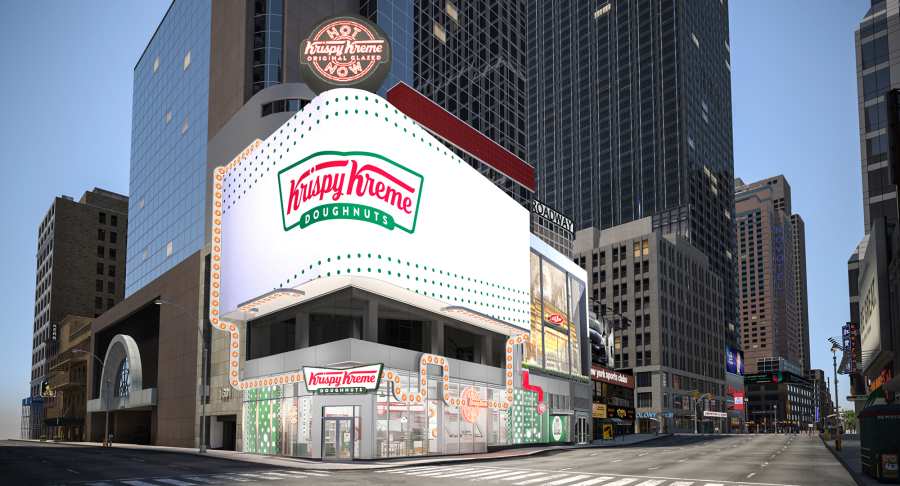 Krispy Kreme First Flagship Store NYC