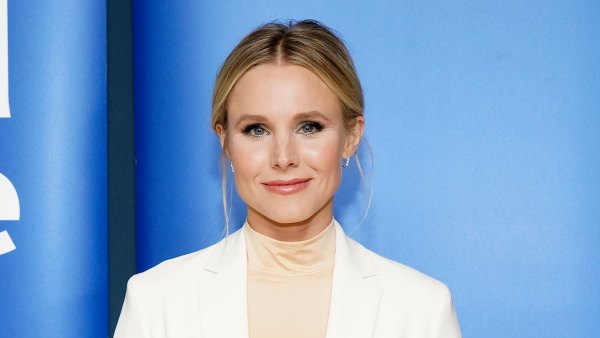 Kristen Bell Dressed In White Suit