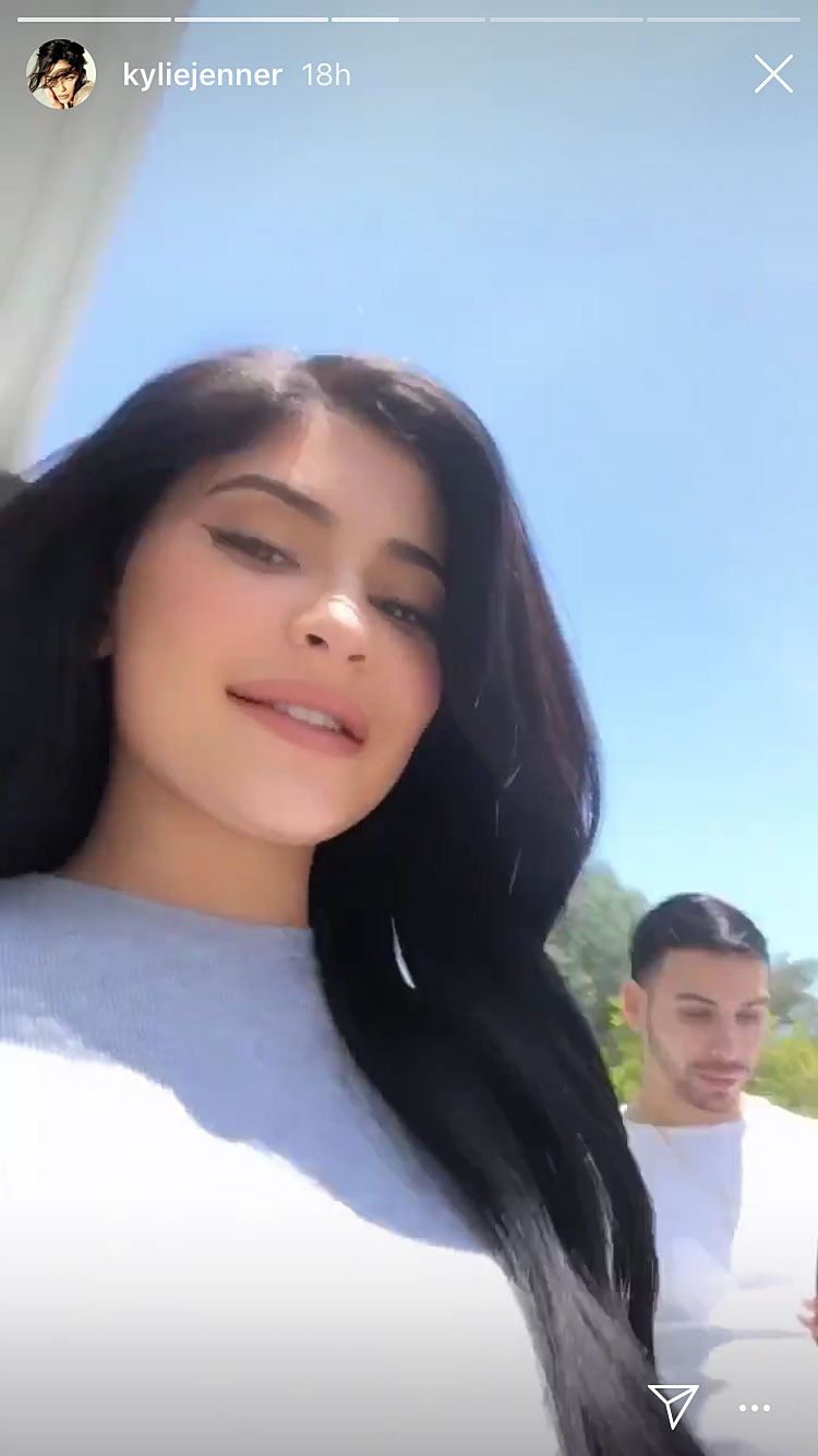 Kylie Jenner DMV Makeup Artist Instagram Story June 18