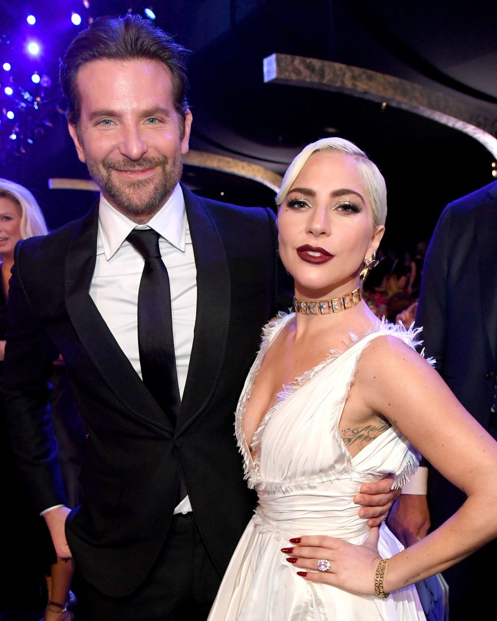Lady Gaga and Bradley Cooper