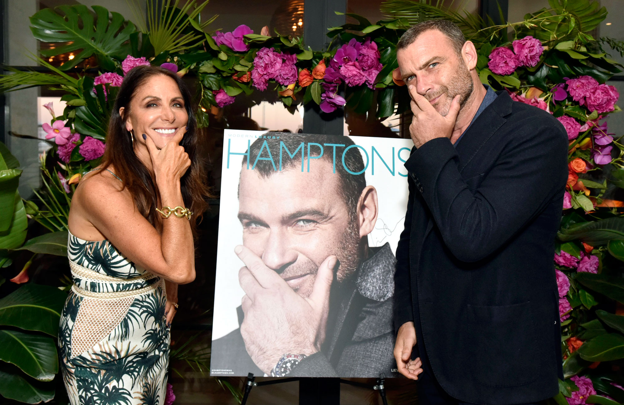 Liev Schreiber Celebrates Start of Summer With VIP Dinner