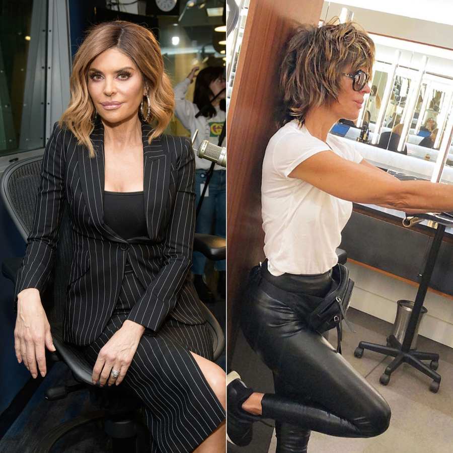 Lisa Rinna Haircut Before and After