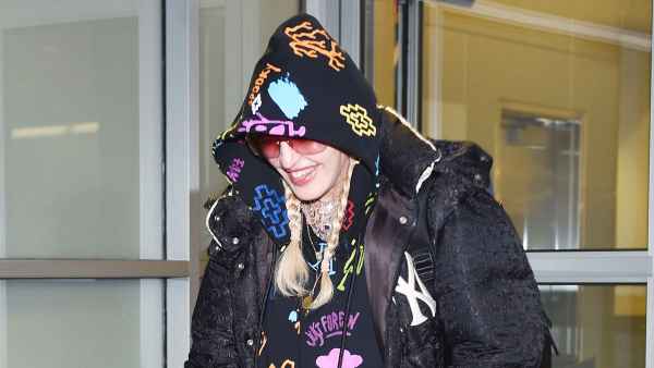 Madonna Country of Milan Outfit JFK June 16