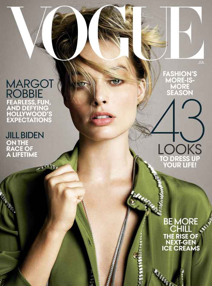 Margot Robbie Bombshell Vogue Cover