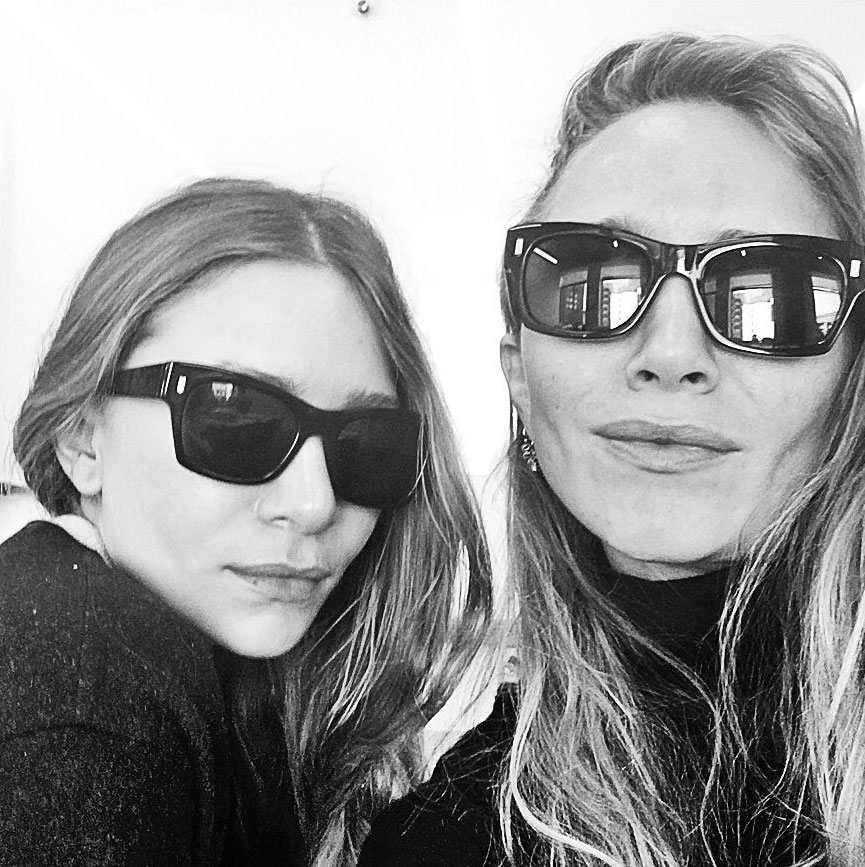 Mary Kate and Ashley Olsen Celebrity Selfies