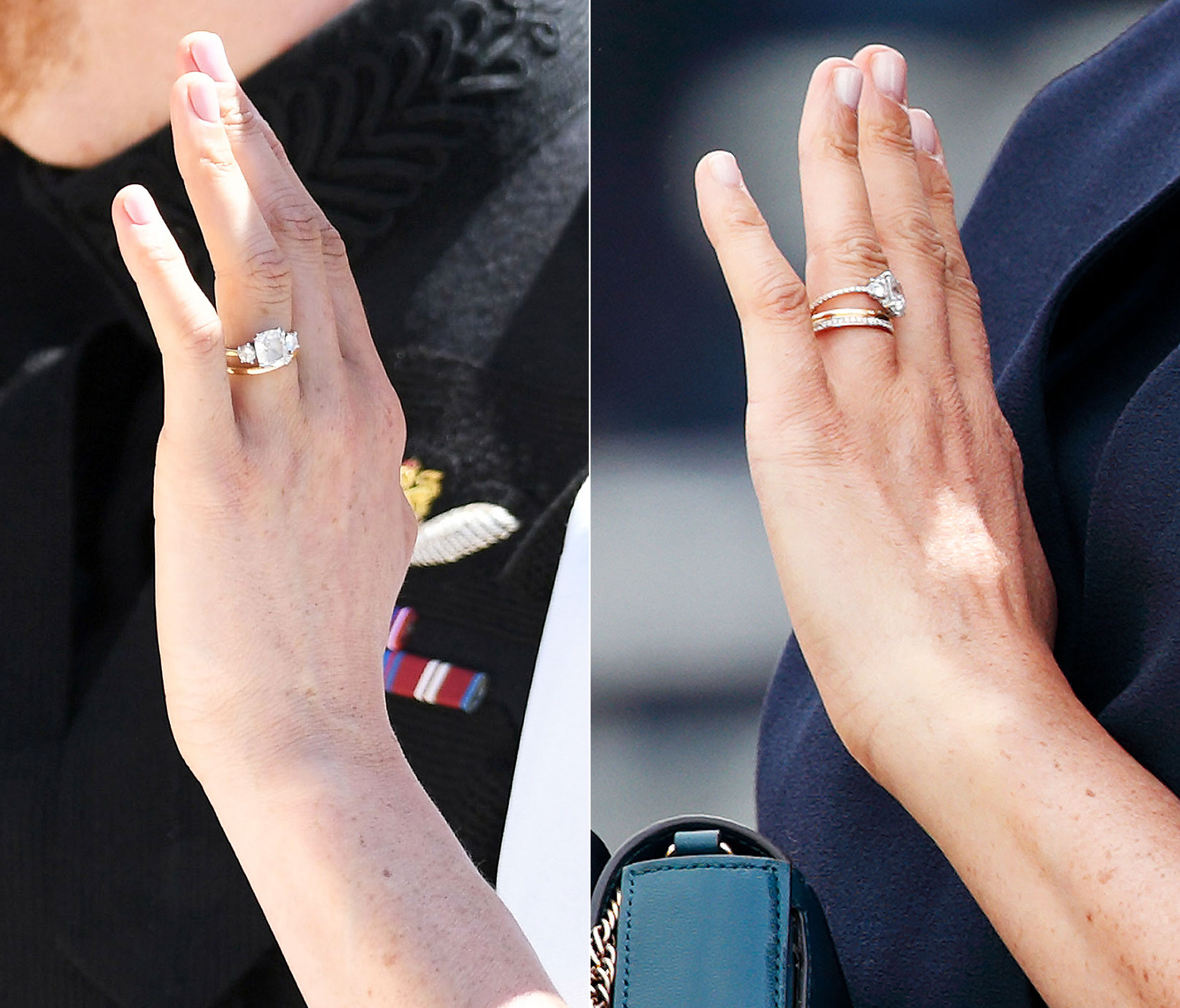 Former Meghan Markle wears Princess Diana's ring