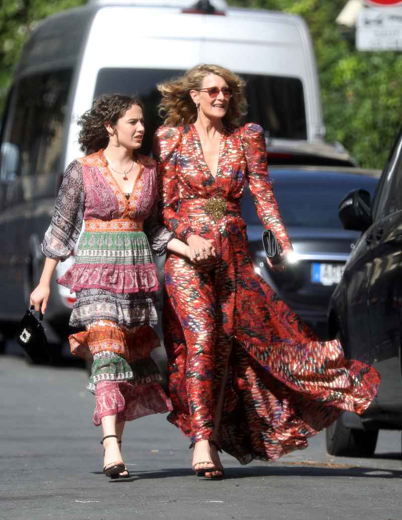 Nicole Kidman, Reese Witherspoon, More Attend Zoe Kravitz's Paris Wedding Laura Dern and Jaya Dern