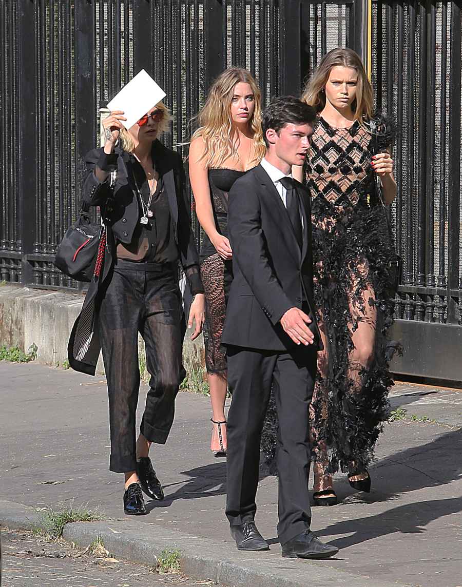 Nicole Kidman, Reese Witherspoon, More Attend Zoe Kravitz's Paris Wedding Cara Delevingne and Ashley Benson