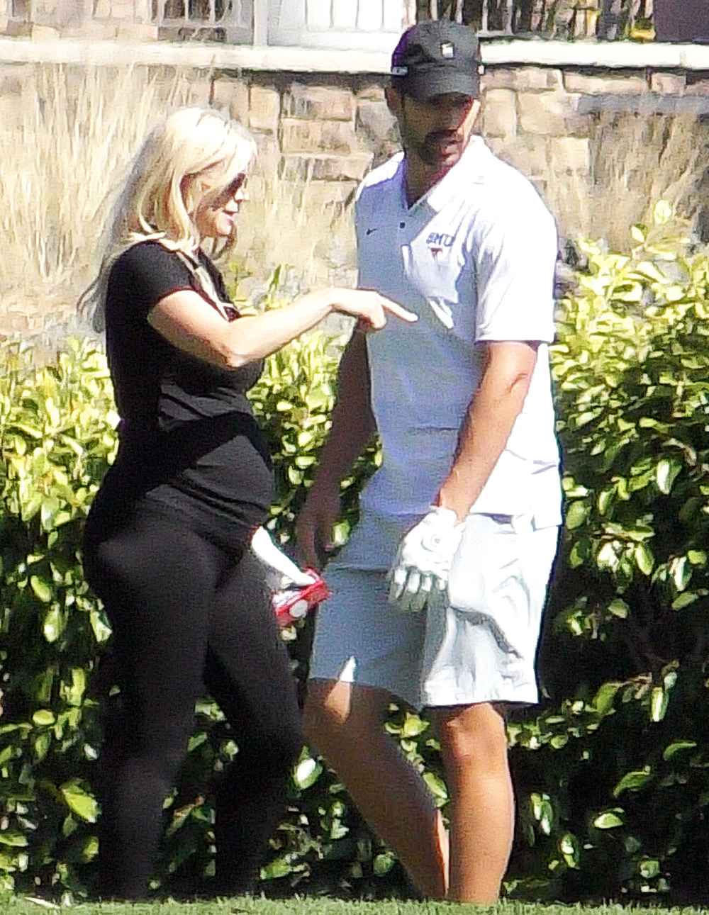 Pregnant Elin Nordegren Shows Off Baby Bump Golfing With Boyfriend Jordan Cameron