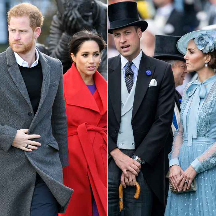 Prince Harry Duchess Meghan Split From Charity With Prince William Duchess Kate