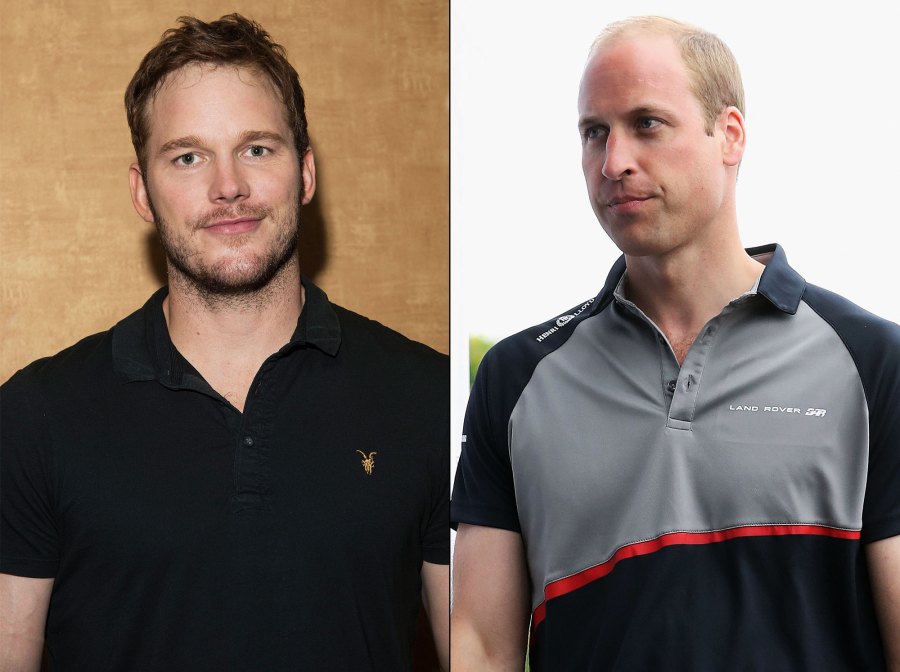 Prince William Chris Pratt Birthday Style Polo Shirts