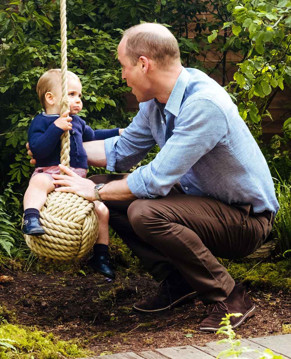 Prince William Shares Sweet Pic With Prince Louis on Father's Day — But Where Are Prince George and Princess Charlotte?