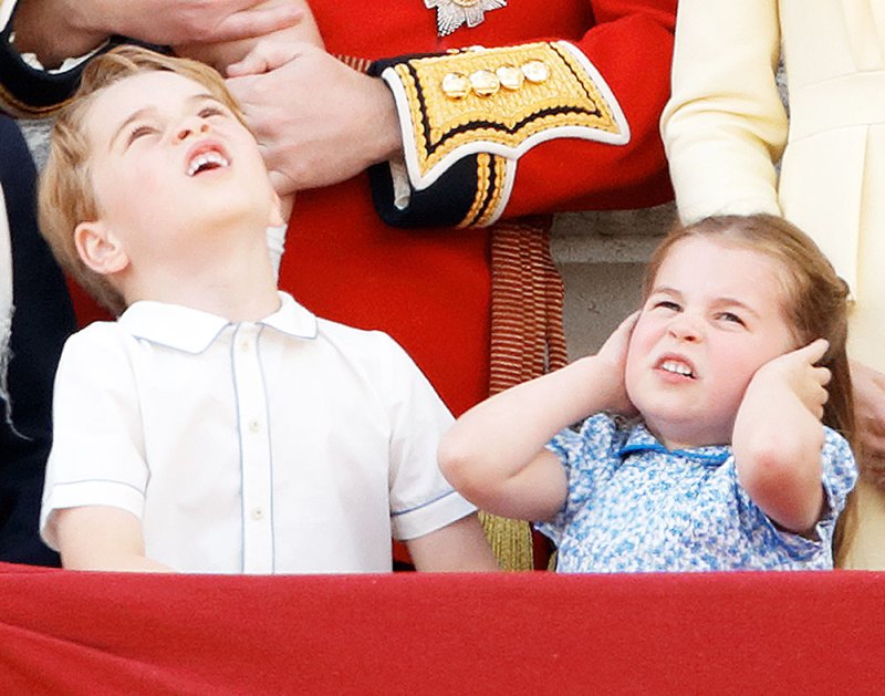 Prince George and Princess Charlotte at Trooping the Color 2019 Princess Charlottes Sassiest Faces