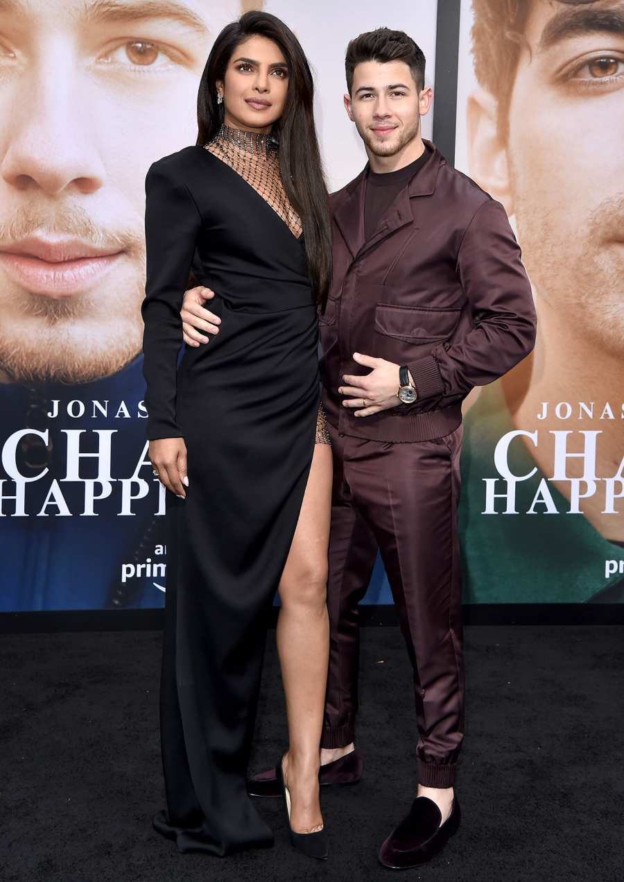 Priyanka Chopra-Jonas and Nick Jonas Chasing Happiness Premiere
