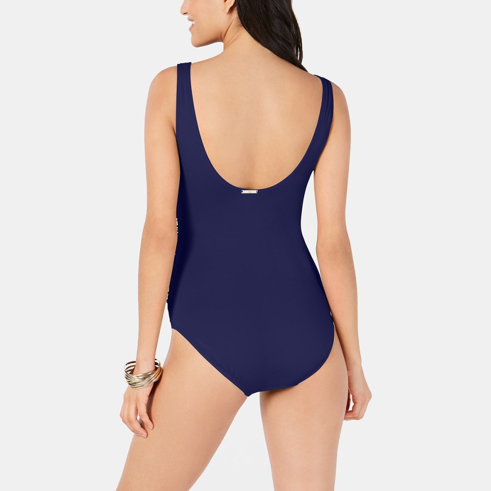 RL Swimsuit Blue Back