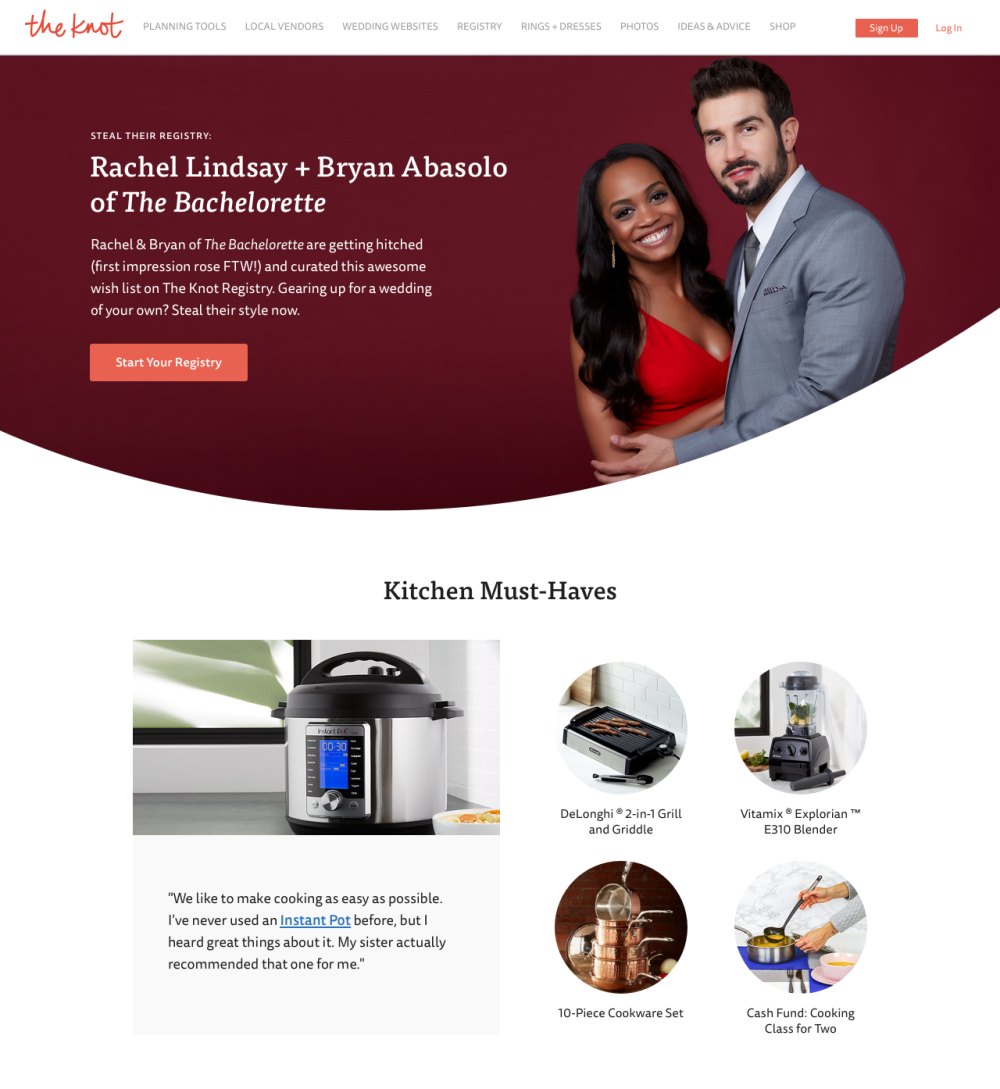 Rachel-Lindsay-wedding-registry