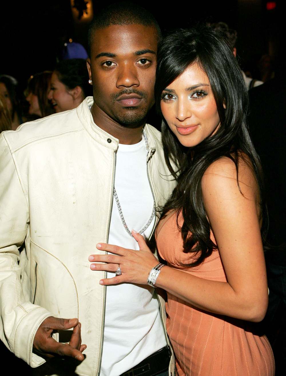 Ray J and Kim Kardashian attend Charlotte Ronson's 2006 Fall/Winter Fashion Show and After Party.