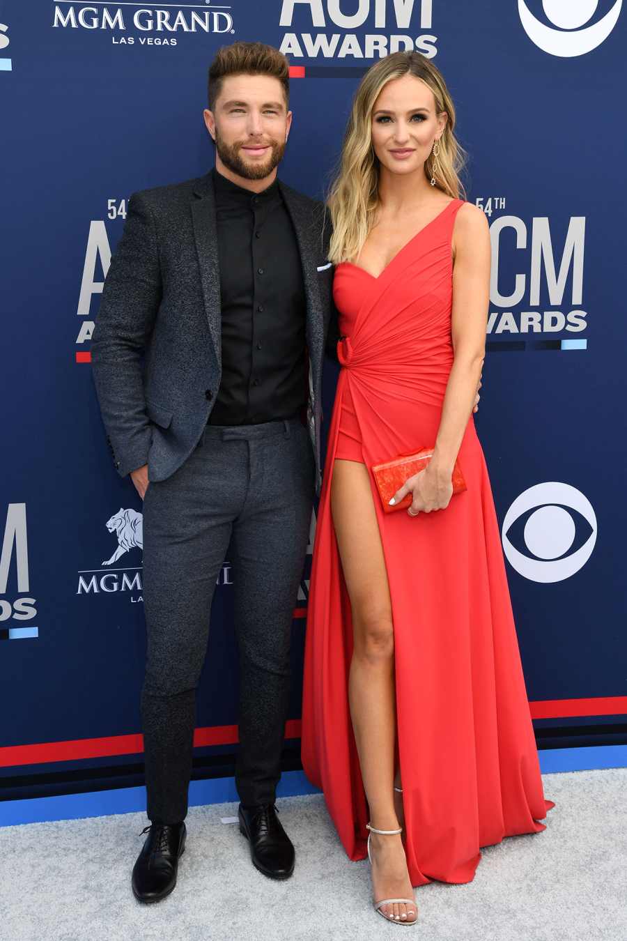 Readying to Get Down on One Knee Lauren Bushnell and Chris Lane