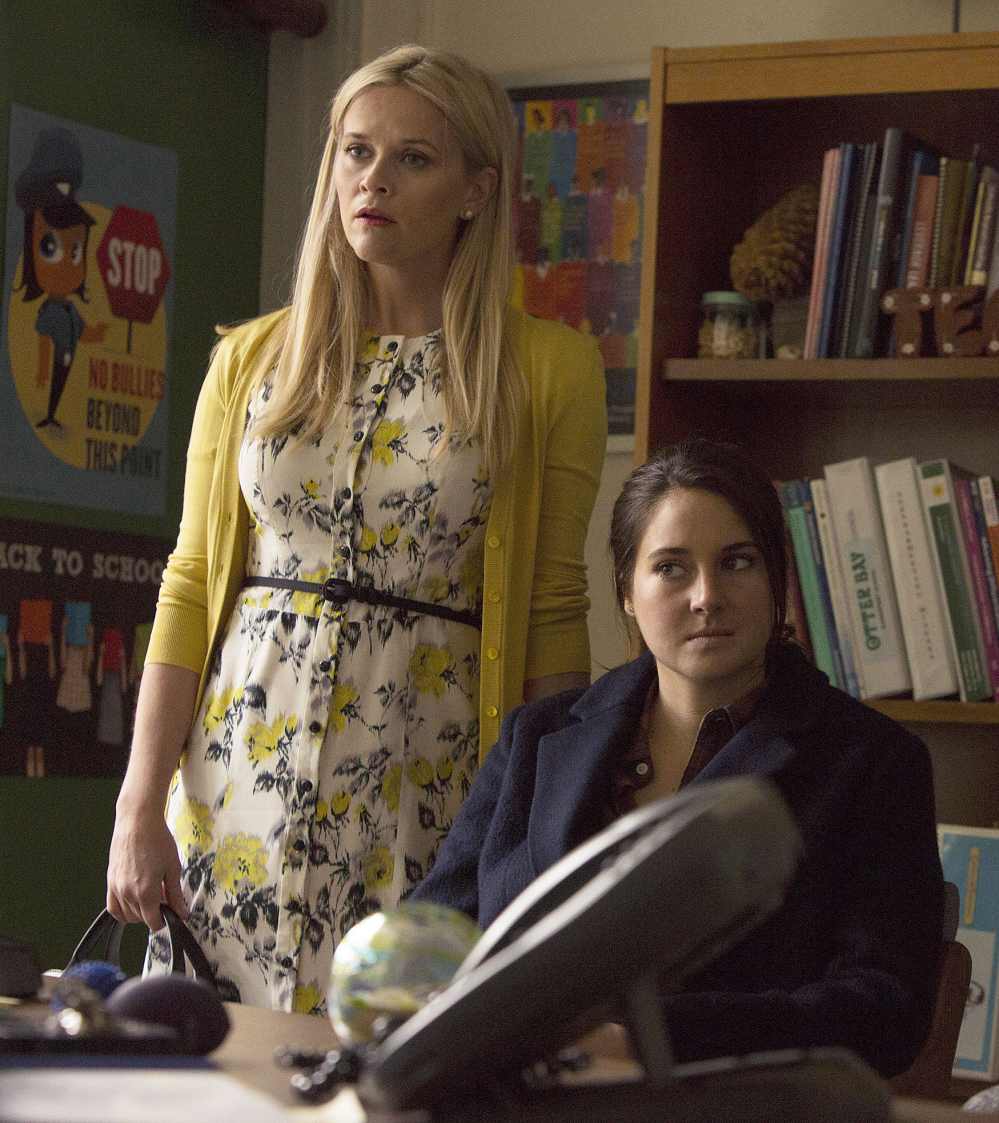 Reese-Witherspoon and Shailene Woodley on Big Little Lies