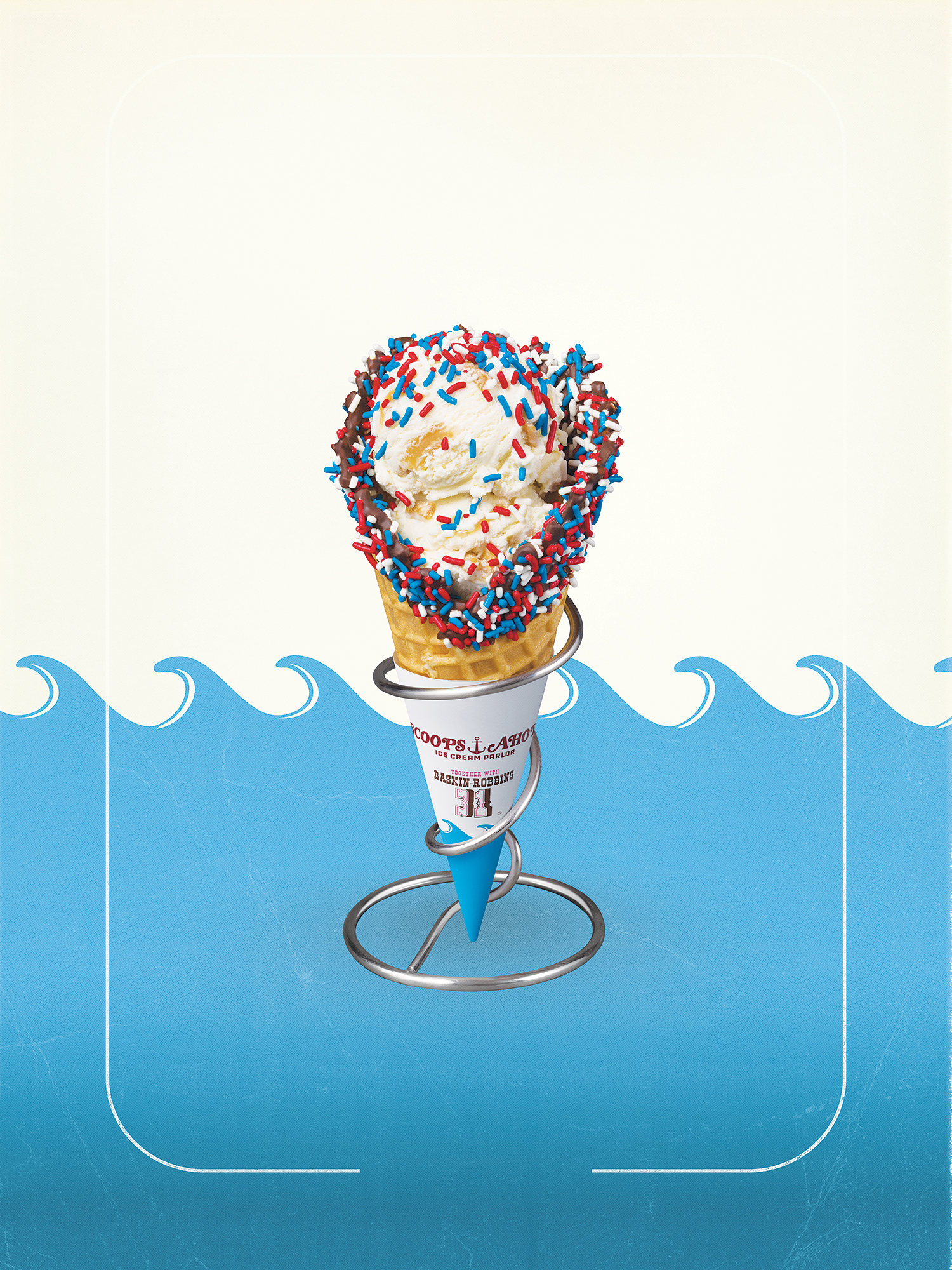 Stranger Things 3 Scoops Ahoy USS Butterscotch Fancy Cone