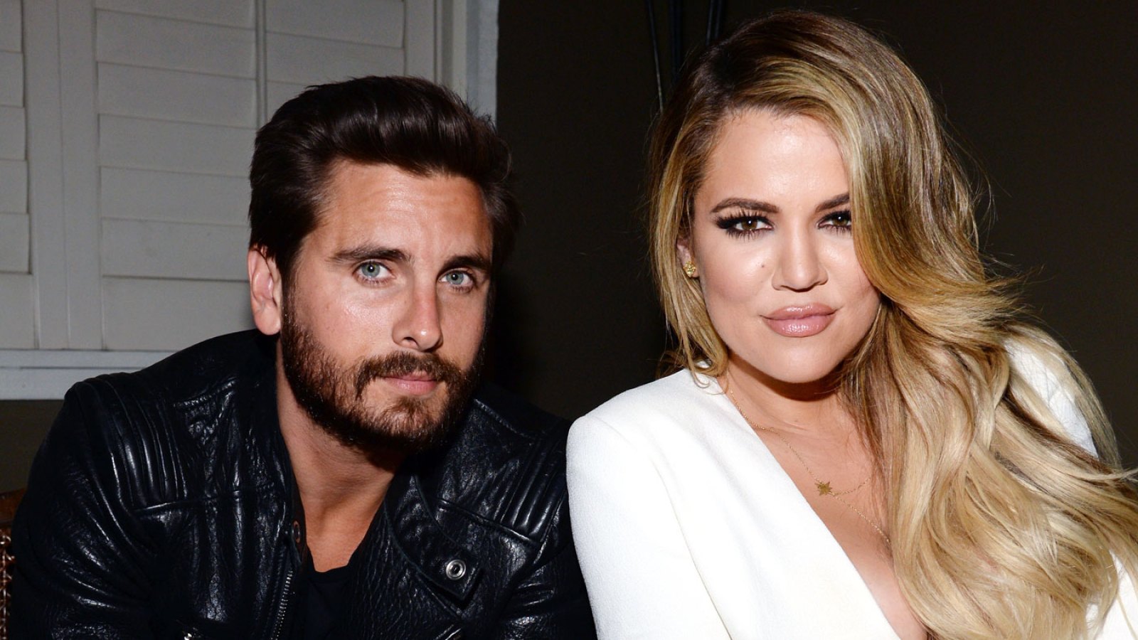 Scott Disick ‘Hates’ That Khloe Kardashian Has Been ‘Burned by Men’ Over the Years Calvin Klein Jeans Leather Jacket White Dress