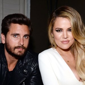 Scott Disick ‘Hates’ That Khloe Kardashian Has Been ‘Burned by Men’ Over the Years Calvin Klein Jeans Leather Jacket White Dress