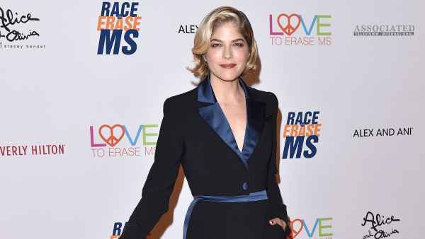 Selma Blair Using Mobility Bike