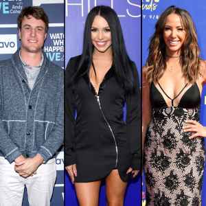 Shep Rose and Scheana Shay and Kristen Doute