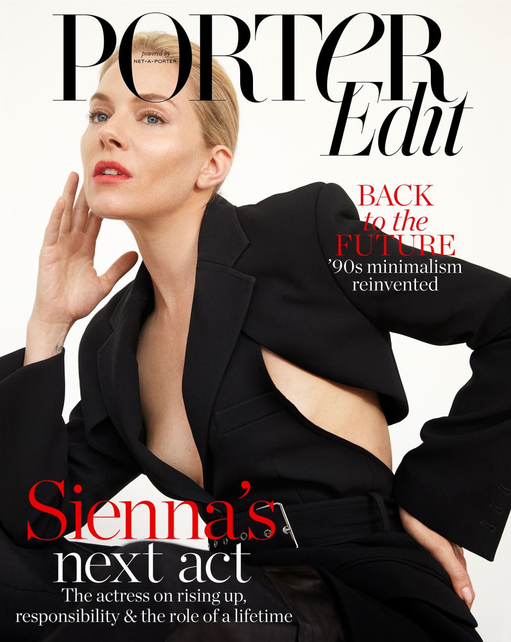 Sienna Miller On The Cover Of PorterEdit