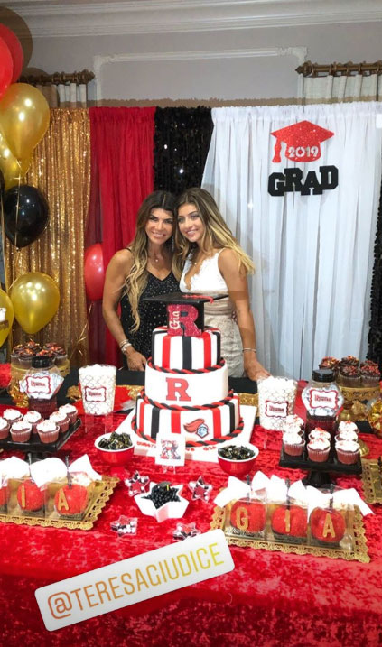 Teresa Guidice Throws Lavish Graduation Party for Daughter Gia