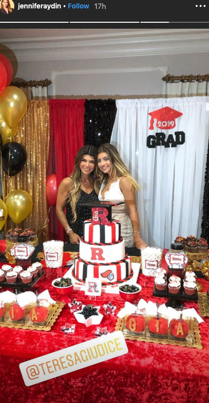Teresa Guidice Throws Lavish Graduation Party for Daughter Gia