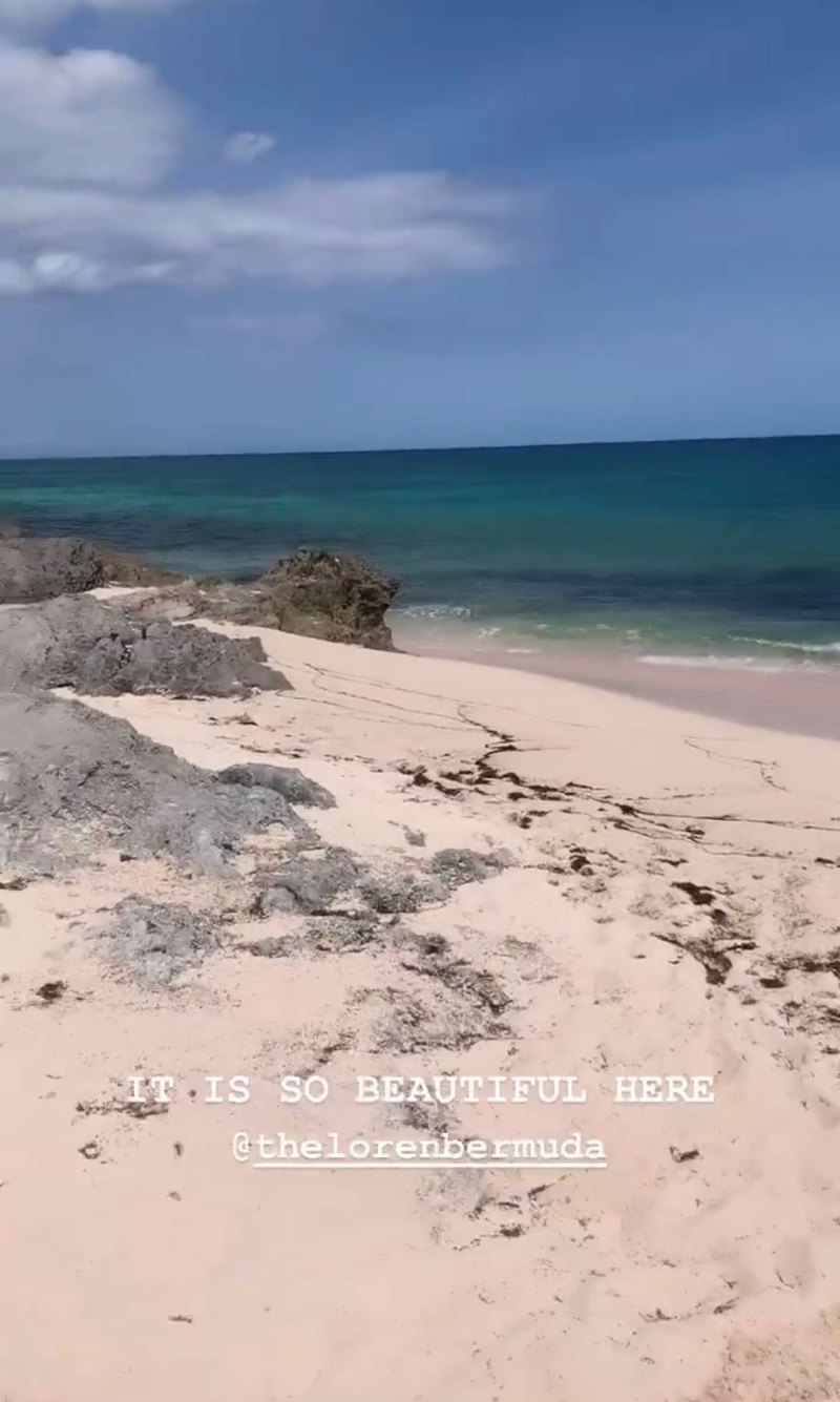 The Bachelor’s Colton Underwood and Cassie Randolph Look So in Love on Bermuda Vacation Beach