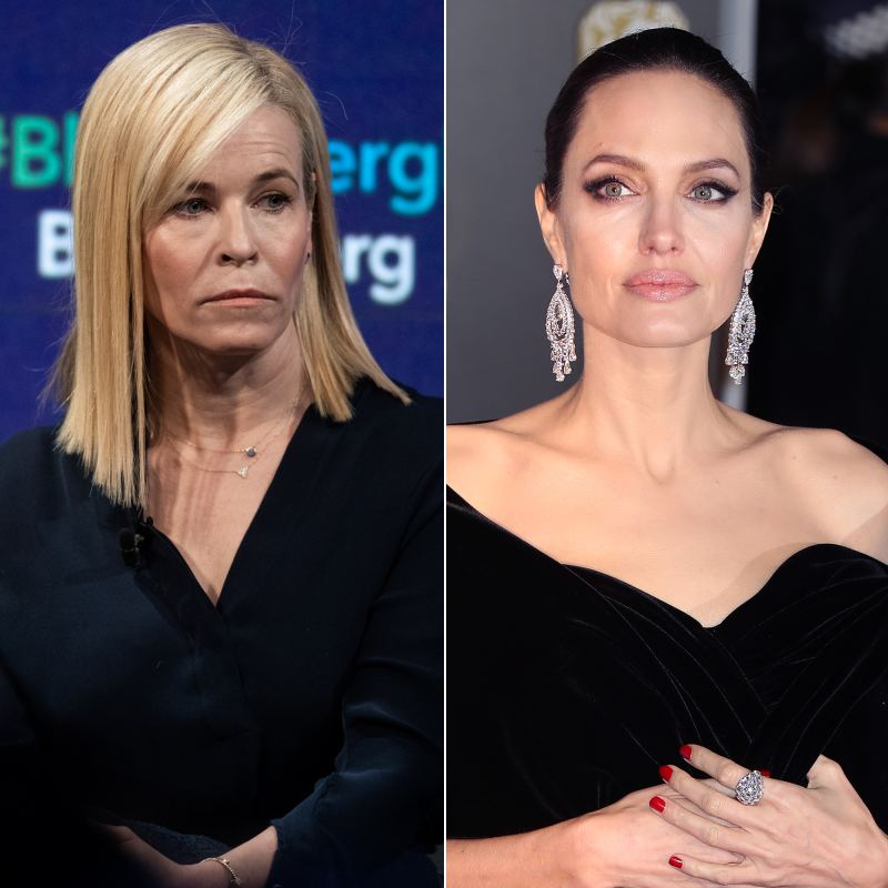 Unexpected Celebrity Feuds Chelsea Handler Angelina Jolie