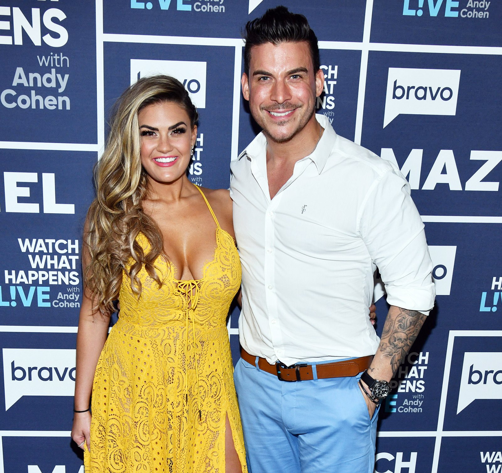 Vanderpump Rules Jax Taylor and Brittany Cartwright on Watch What Happens Live With Andy Cohen Wed in Kentucky
