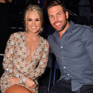 Watch Carrie Underwood's Son, 5 Months, Cry When Dad Mike Fisher Sings, Stop When Mom Sings 2019 CMT Music Awards
