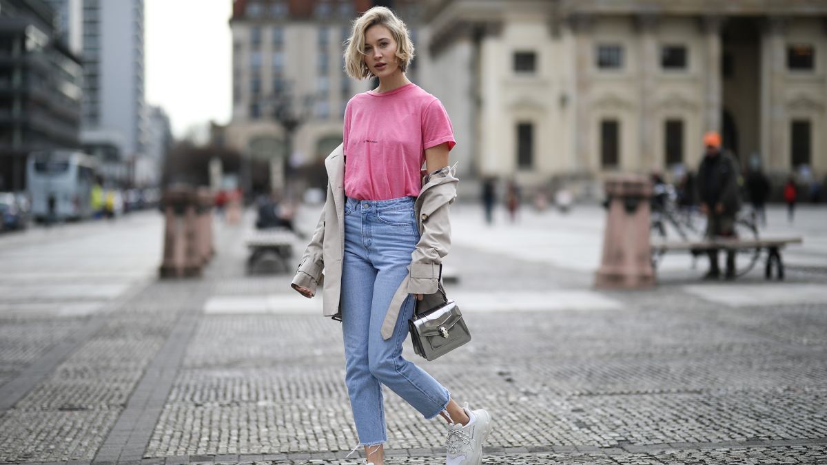 Wearing Jeans