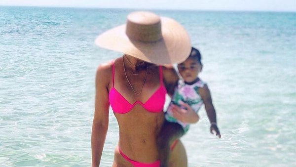 White Fox Swim Khloe Kardashian Bikini Instagram