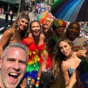 Andy Cohen and the Real Housewives Take to the Streets for NYC Pride Parade: Photos