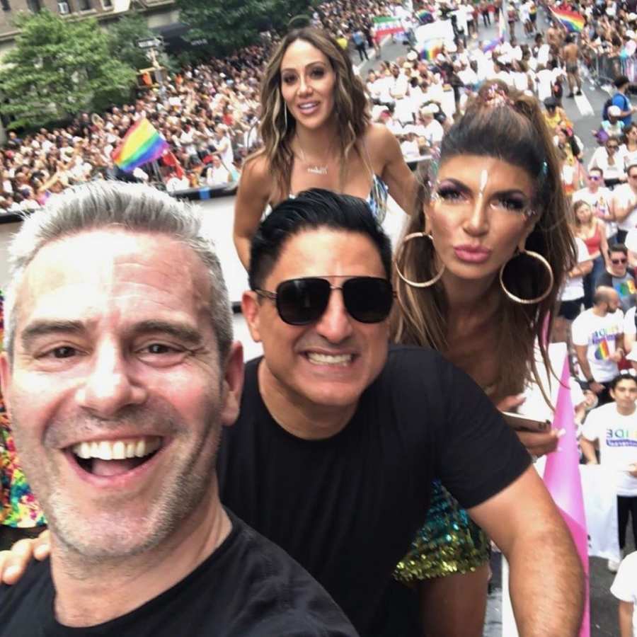 Andy Cohen and the Real Housewives Take to the Streets for NYC Pride Parade: Photos