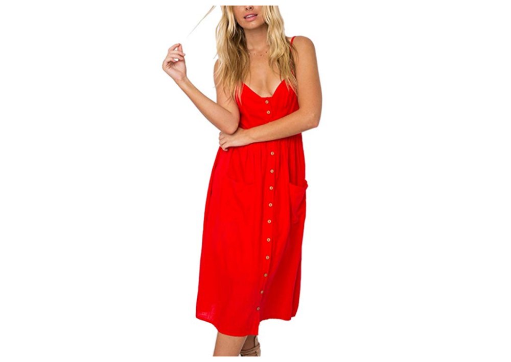 button-dress-one