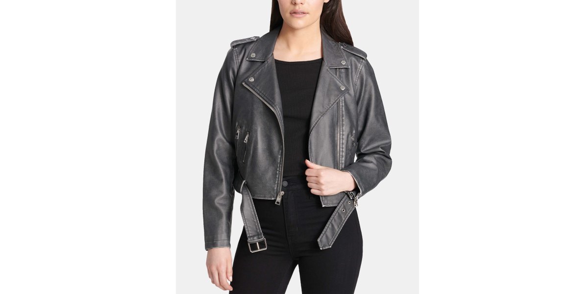 The Levi's Faux Leather Jacket We'll Wear Forever Is 70% Off at Macy's