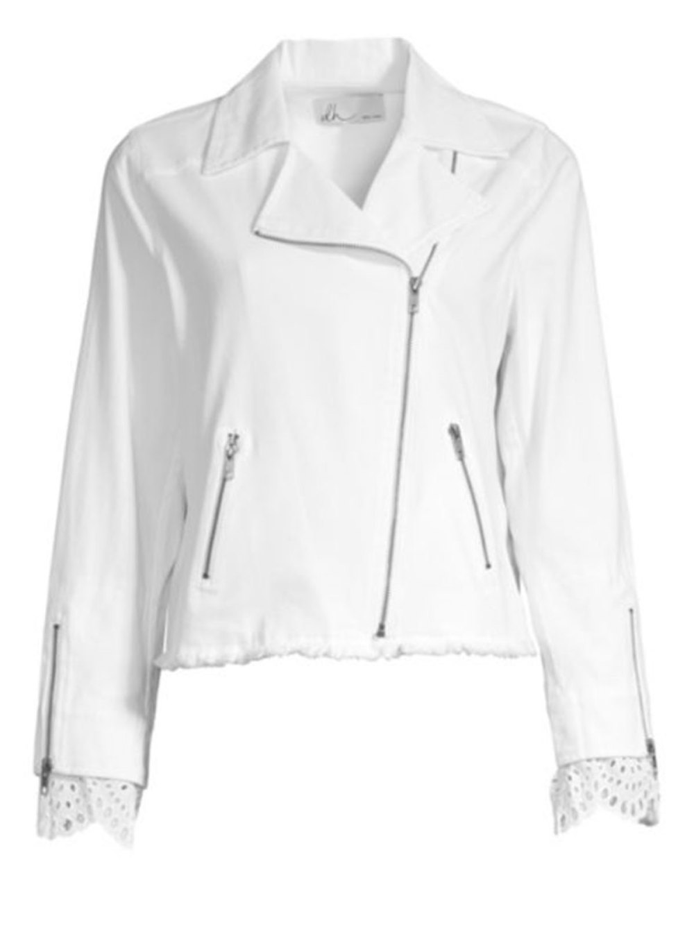 The All-White Trend Has Never Been Easier Thanks to This Moto Jacket ...