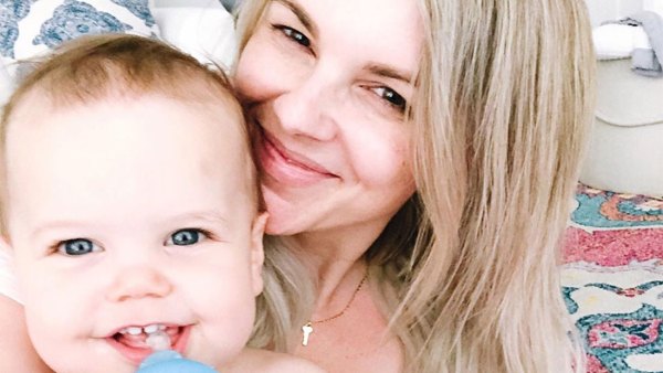 Ali Fedotowsky and son Riley Manno