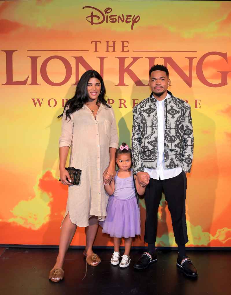 Chance The Rapper and More Bring Their Families to ‘The Lion King’ Premiere