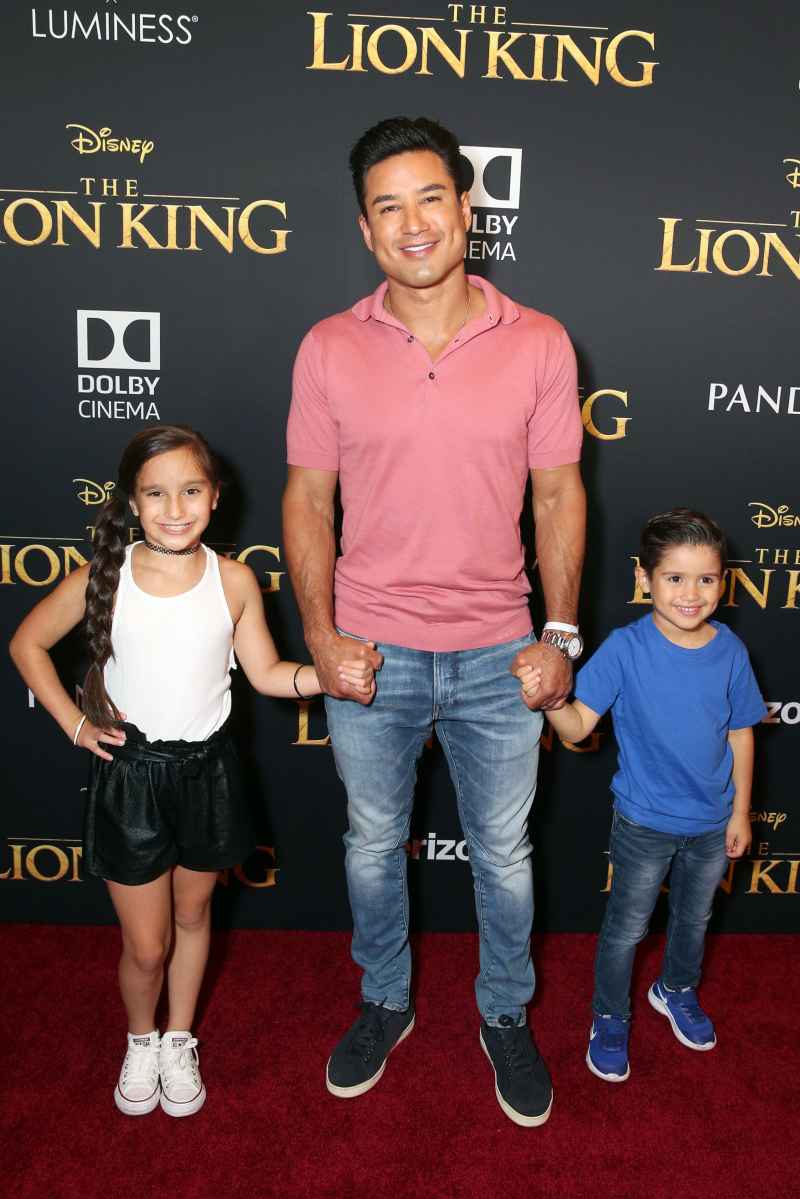 Mario Lopez and More Bring Their Families to ‘The Lion King’ Premiere