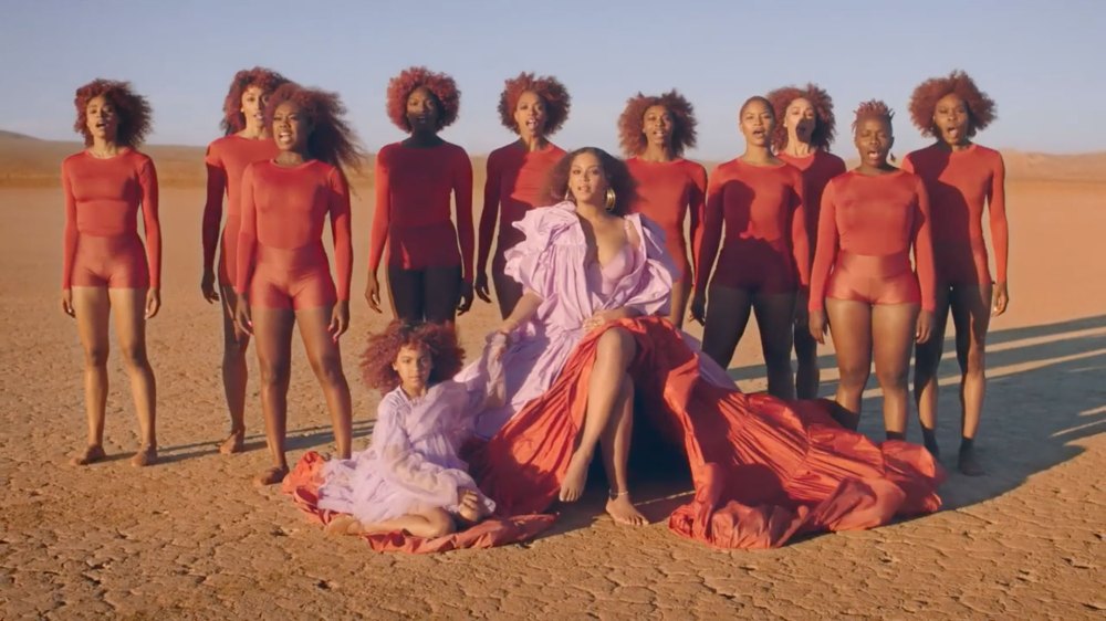 Blue Ivy Cameo in Beyonce Spirit Music Video