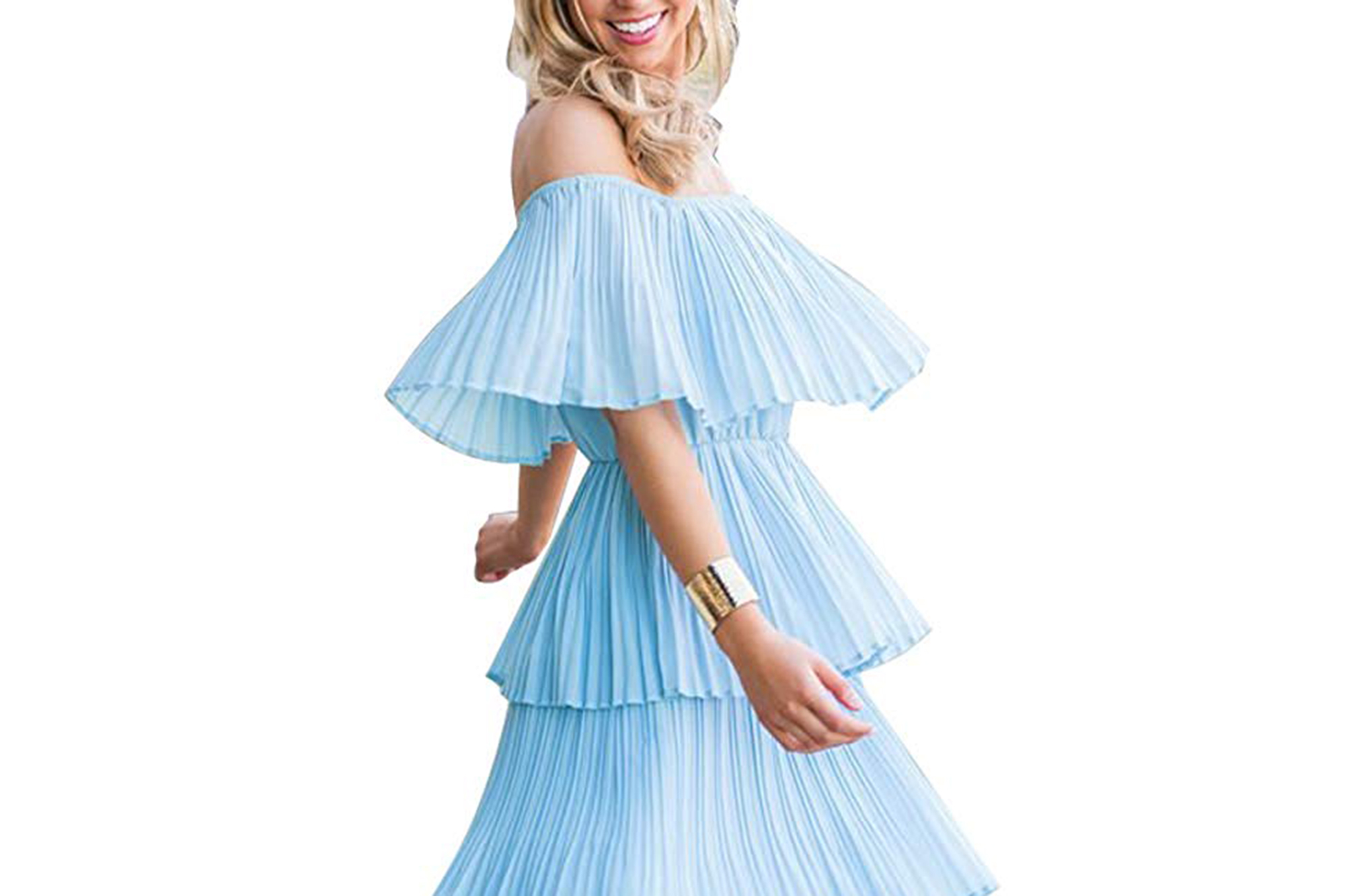 Blue dress